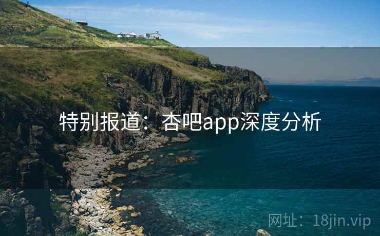 特别报道：杏吧app深度分析