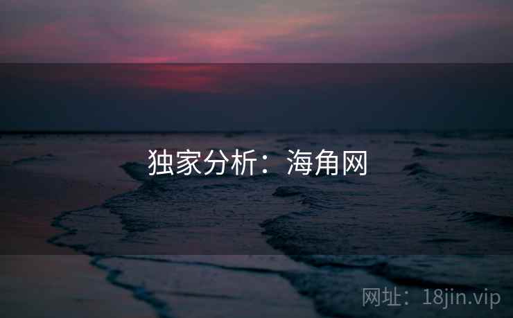 独家分析：海角网